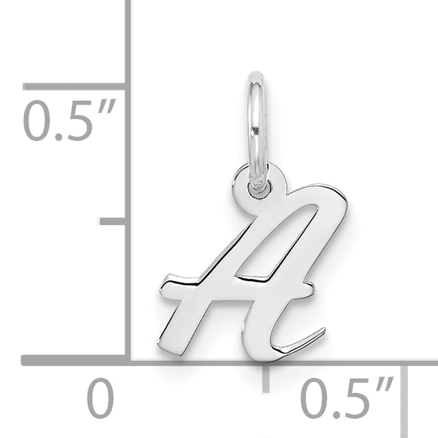 10kw Small Script Initial A Charm