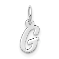 10kw Small Script Initial G Charm