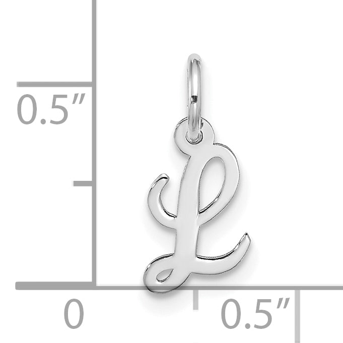 10kw Small Script Initial L Charm