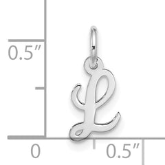 10kw Small Script Initial L Charm