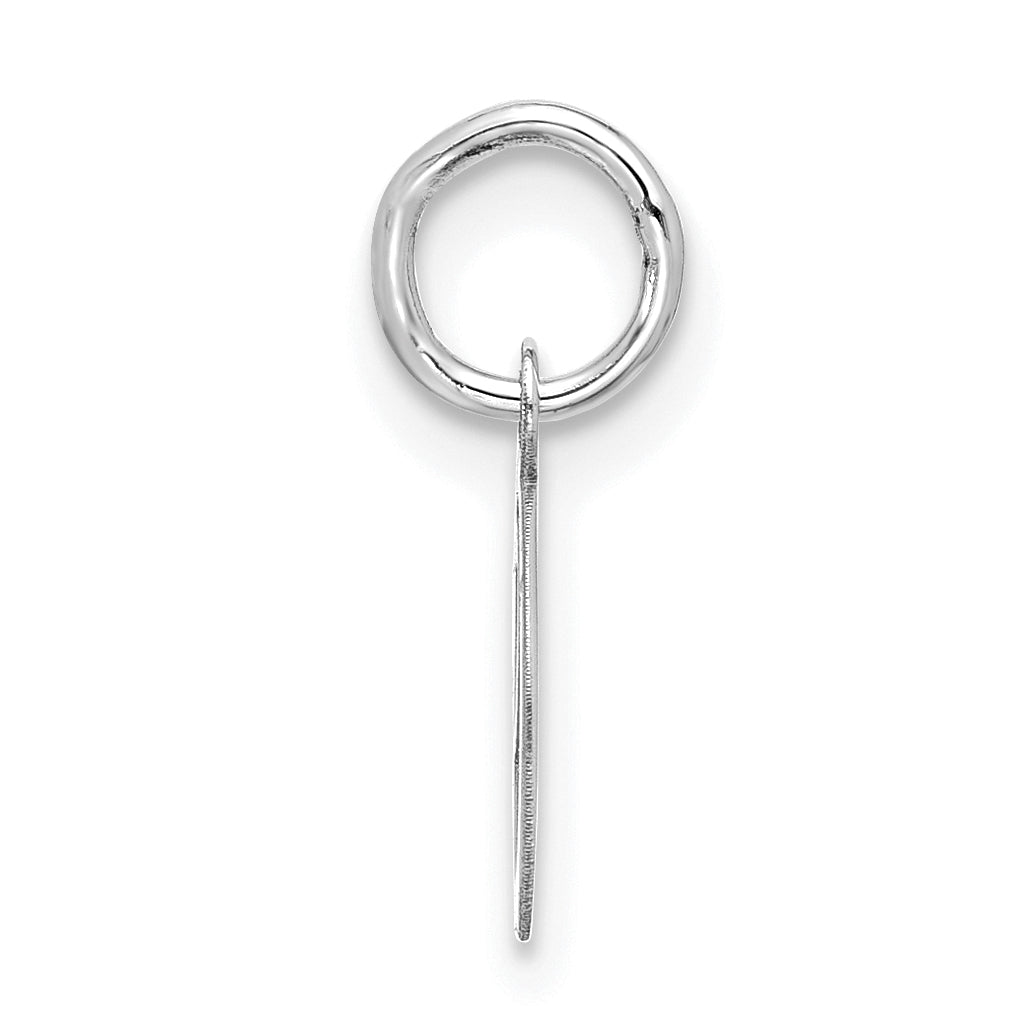 10kw Small Script Initial O Charm