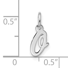 10kw Small Script Initial O Charm