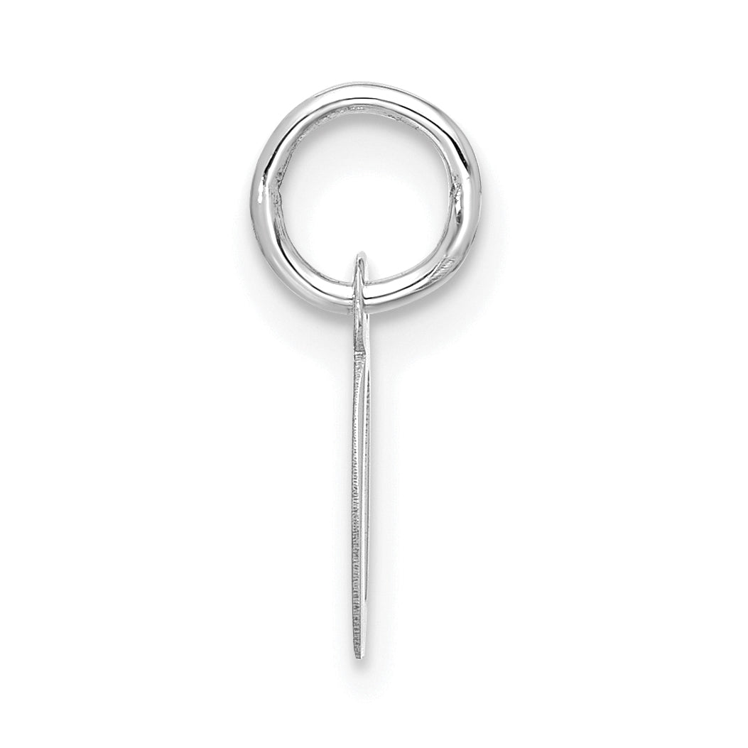 10kw Small Script Initial Q Charm