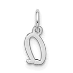 10kw Small Script Initial Q Charm