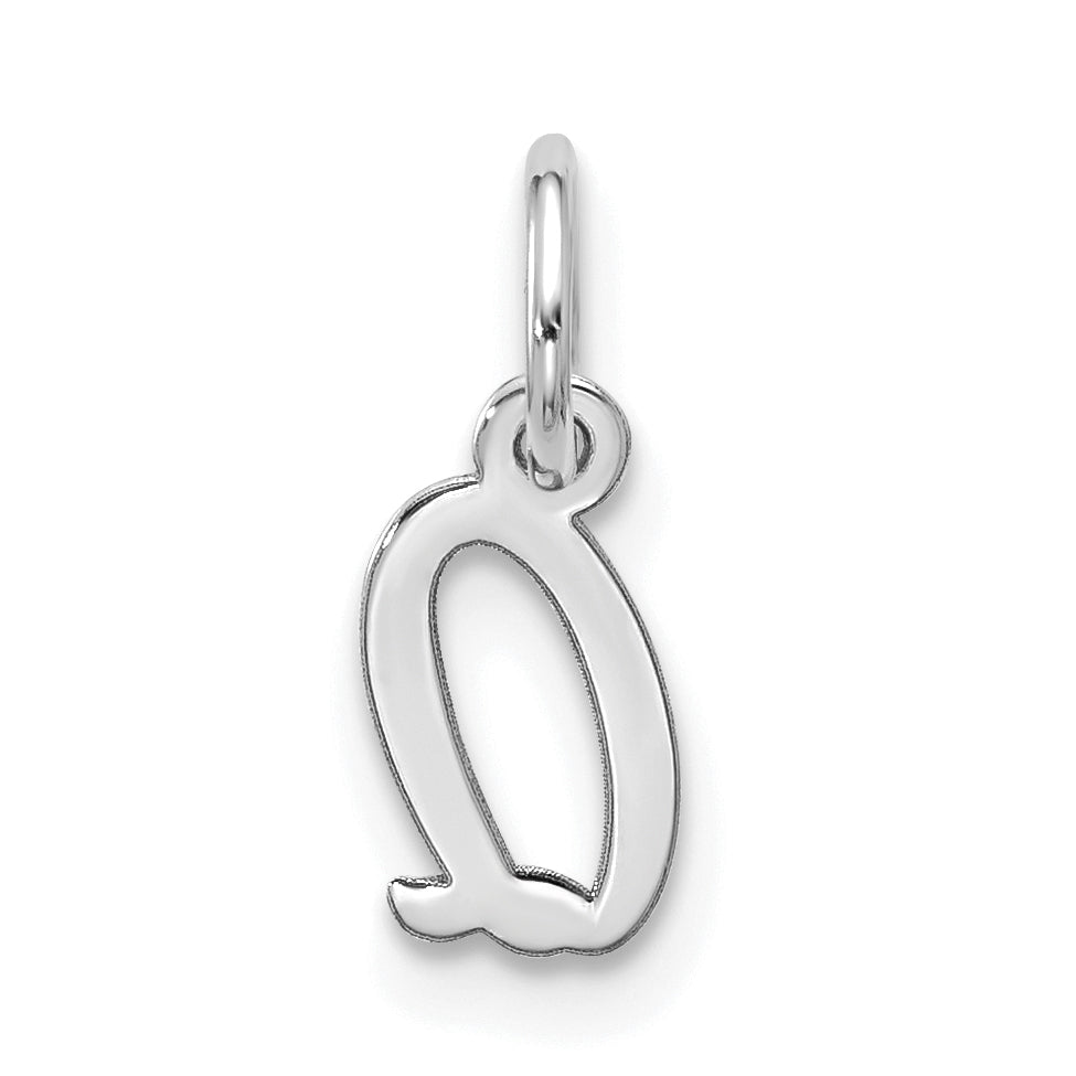10kw Small Script Initial Q Charm