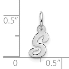 10kw Small Script Initial S Charm