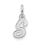 10kw Small Script Initial S Charm