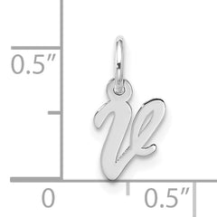 10kw Small Script Initial V Charm