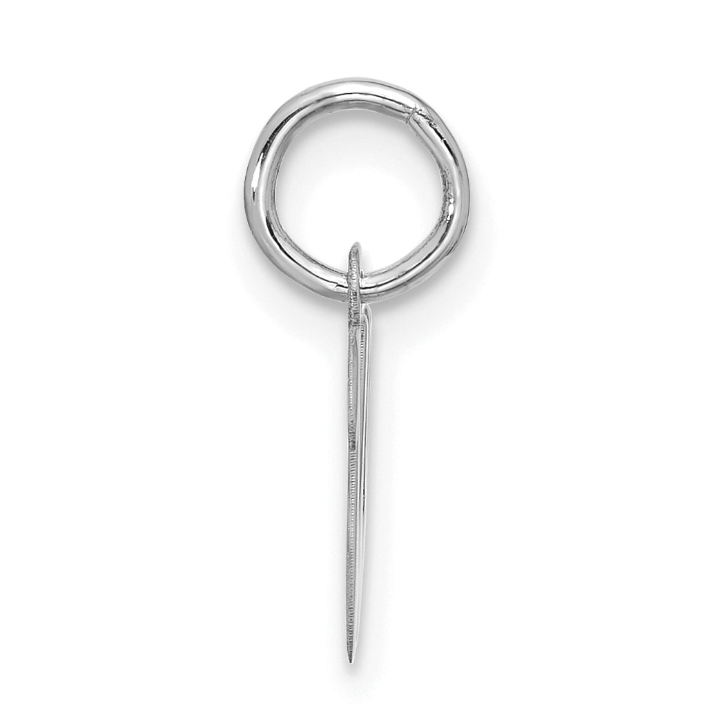 10kw Small Script Initial W Charm Secondary image