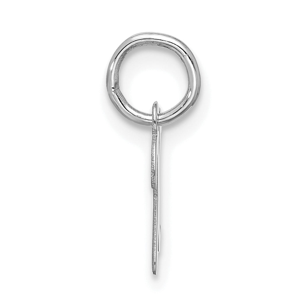 10kw Small Script Initial X Charm