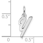 10kw Small Script Initial Y Charm