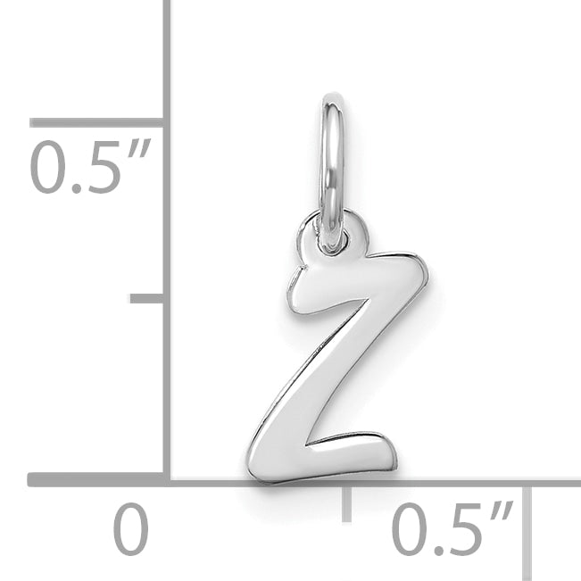 10kw Small Script Initial Z Charm