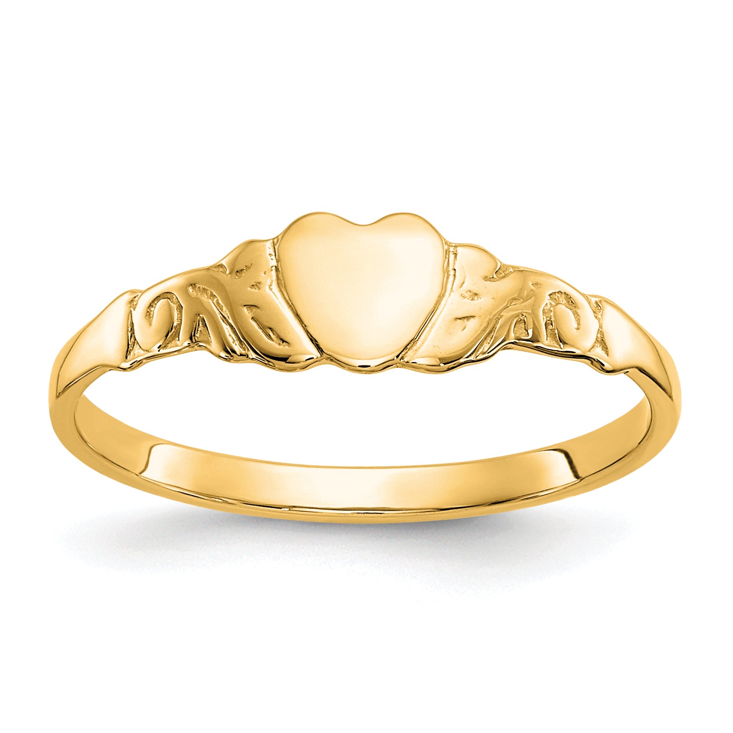 10k Heart Ring Main image