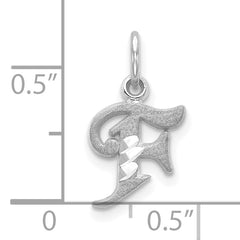 10KW Diamond-cut Initial F Charm