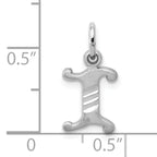 10KW Diamond-cut Initial I Charm