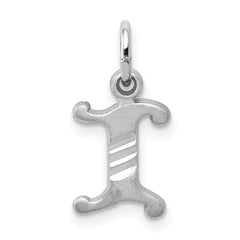 10KW Diamond-cut Initial I Charm