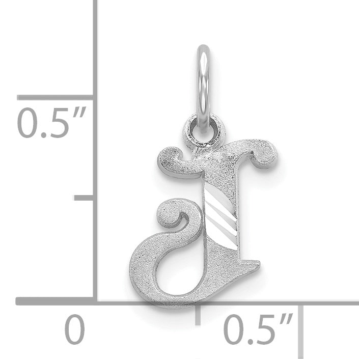 10KW Diamond-cut Initial J Charm