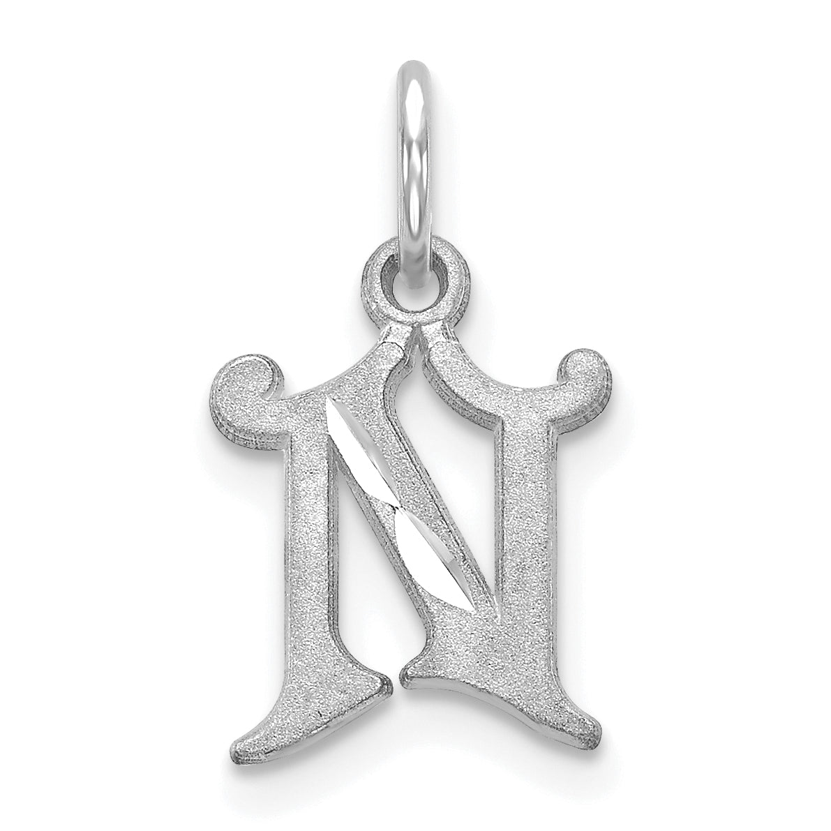 10KW Diamond-cut Initial N Charm Main image