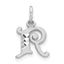 10KW Diamond-cut Initial R Charm