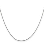 10k WG .9mm Round Snake Chain