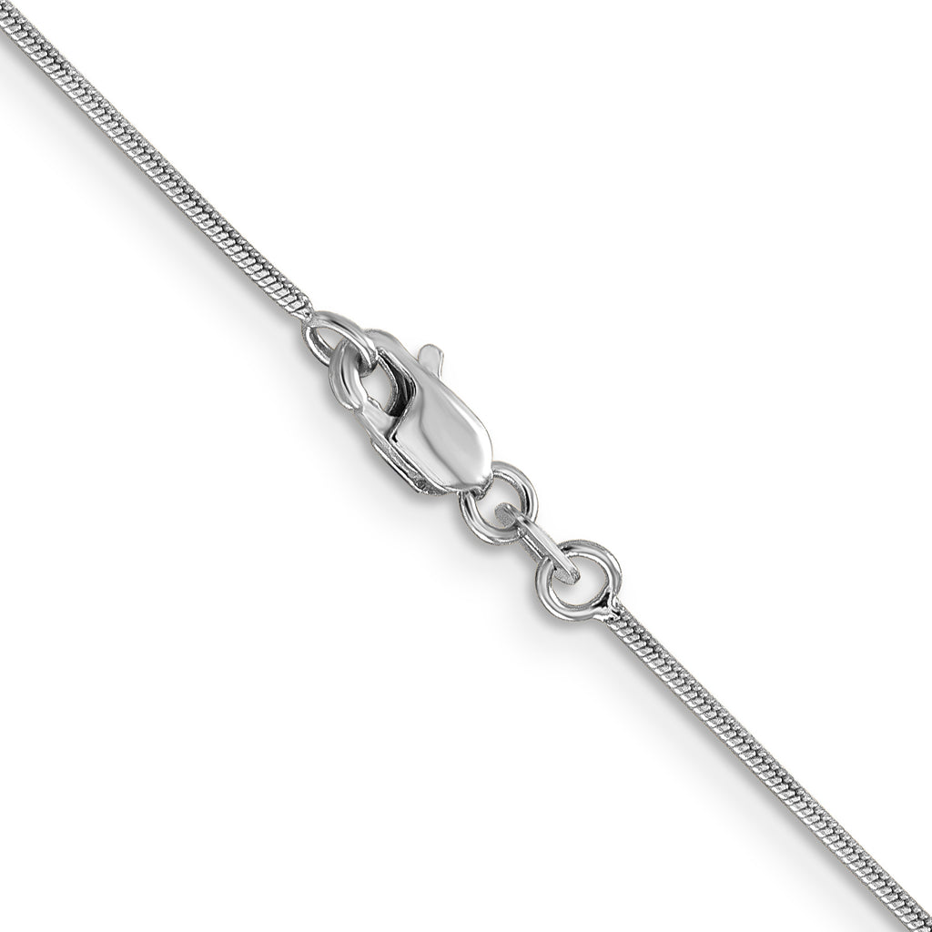 10k WG .9mm Round Snake Chain