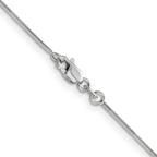10k WG .9mm Round Snake Chain