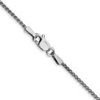 10 Karat WG 1.25mm Spiga Chain - View 3