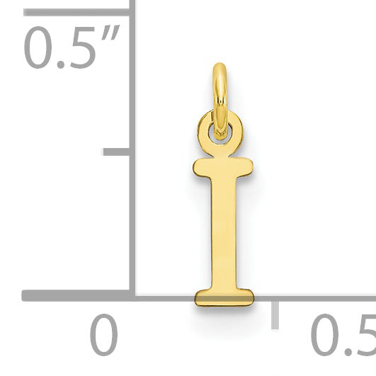 10ky Cutout Letter I Initial Charm Secondary image