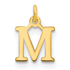 10ky Cutout Letter M Initial Charm
