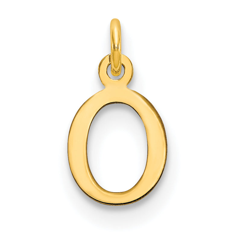 10ky Cutout Letter O Initial Charm Main image