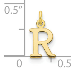 10ky Cutout Letter R Initial Charm