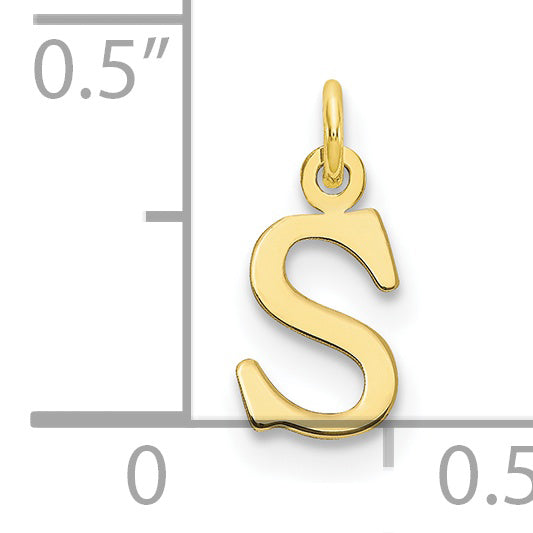 10ky Cutout Letter S Initial Charm Secondary image