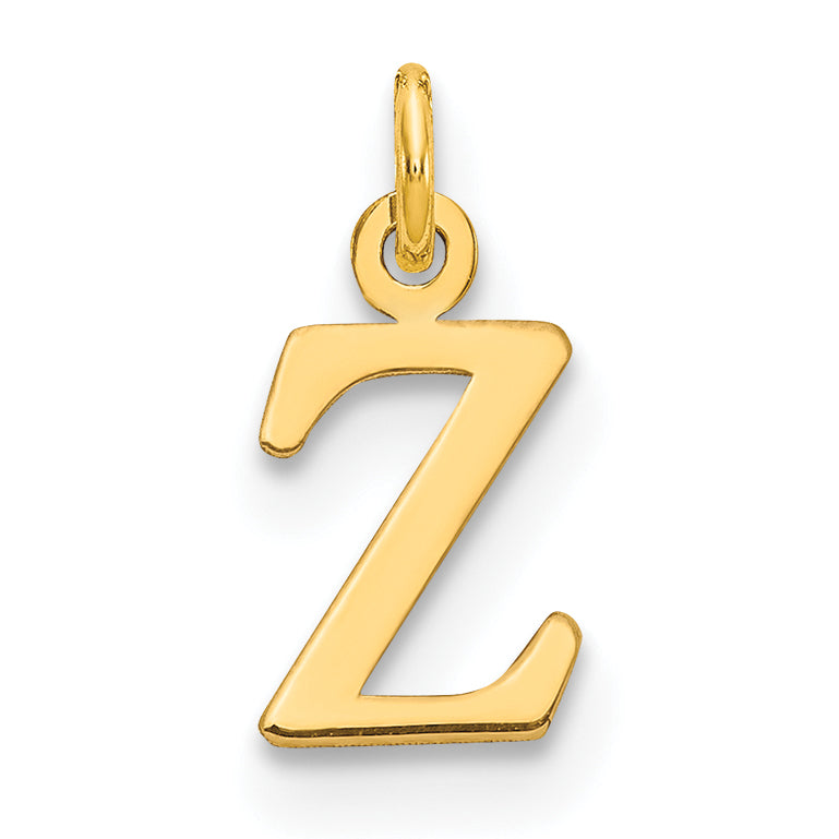 10ky Cutout Letter Z Initial Charm