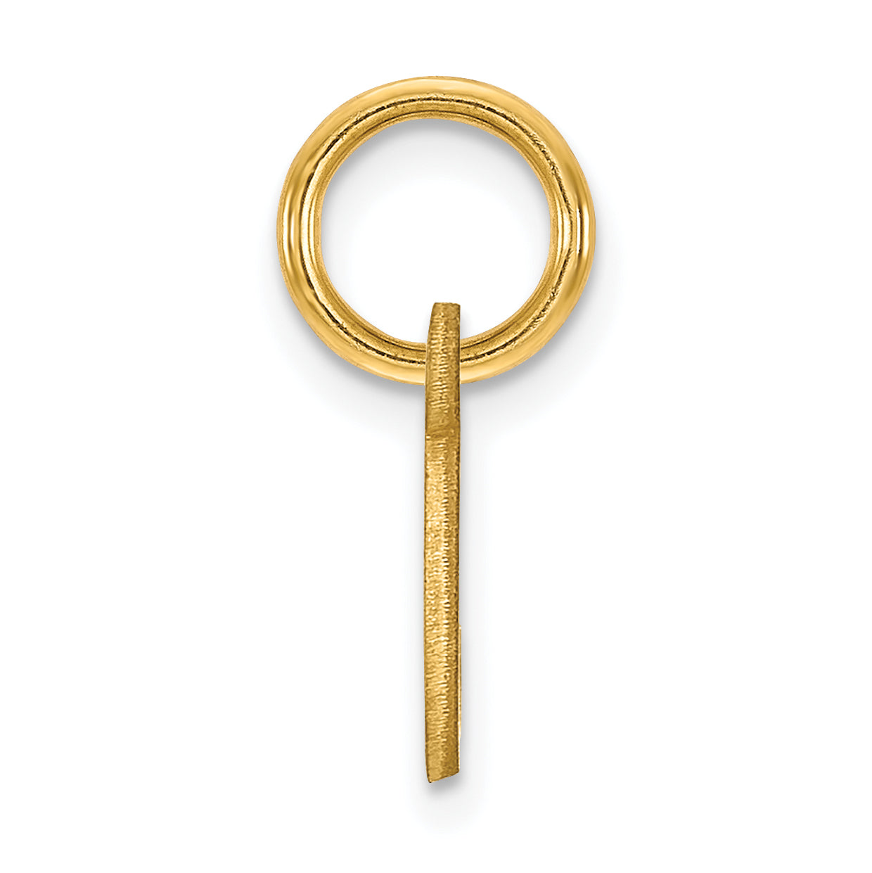 10KY Upper case Letter C Initial Charm