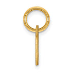 10KY Upper case Letter C Initial Charm