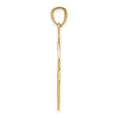 10k Yellow Gold Hand of God Pendant