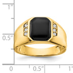 10K AA Diamond Ring