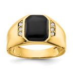 10 Karat Men's Band Mounting | Sophia Jewelers