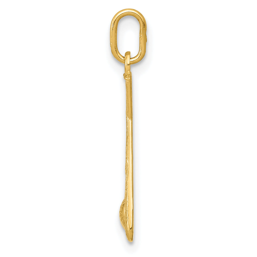 10k Baseball Bats & Ball Pendant