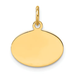 10k Oval CLASS OF 2023 Charm