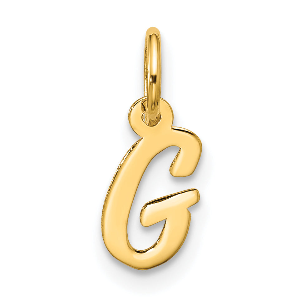 10k Small Script Initial G Charm Main image