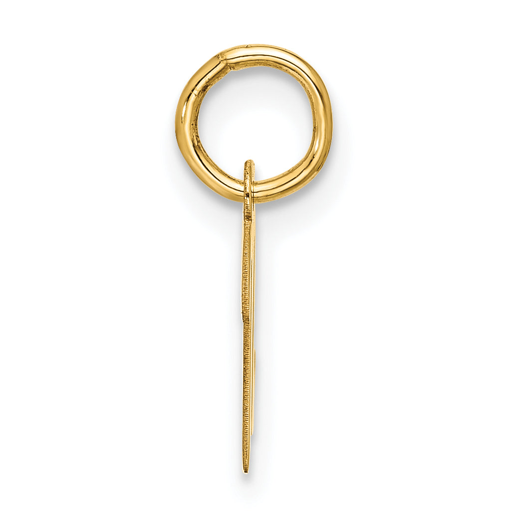 10k Small Script Initial N Charm Secondary image