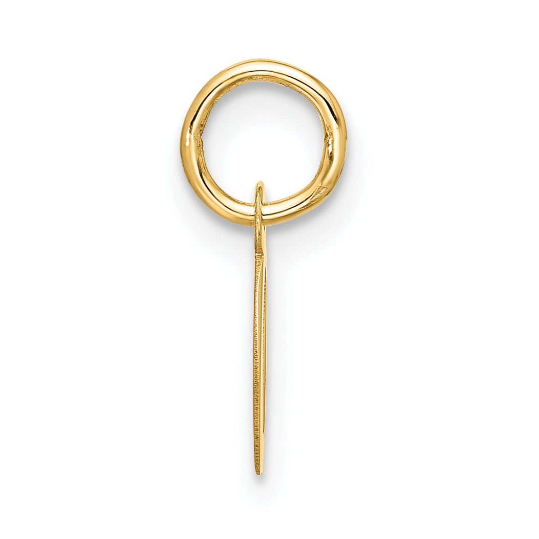 10k Small Script Initial Q Charm Secondary image