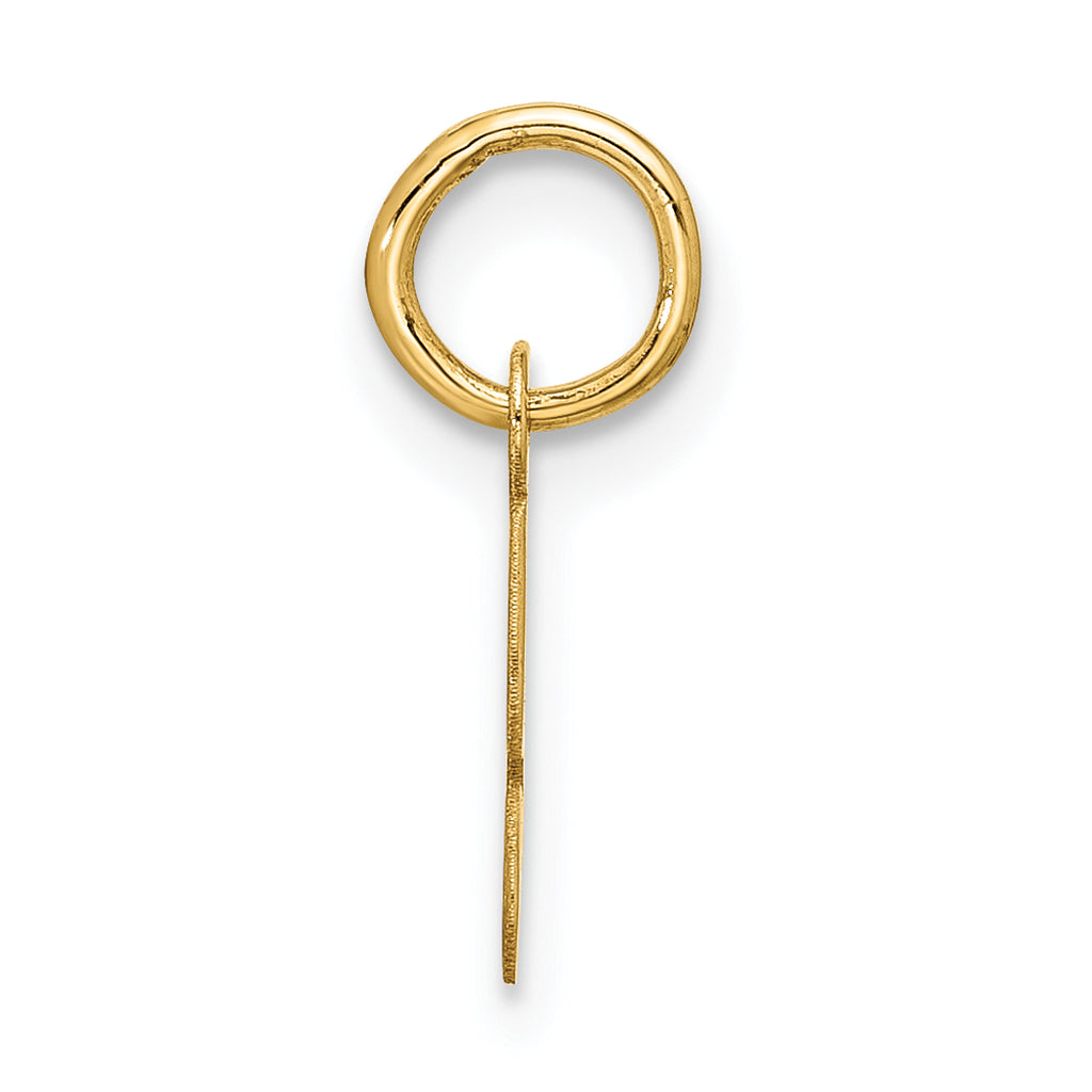 10k Small Script Initial S Charm