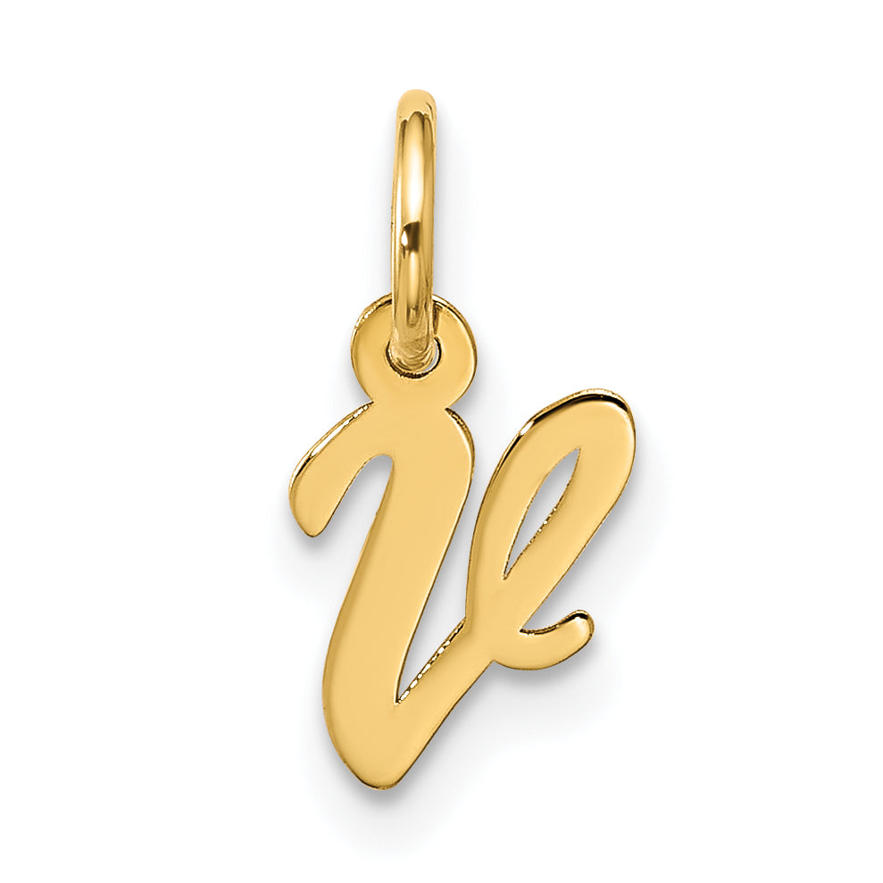 10k Small Script Initial V Charm Main image