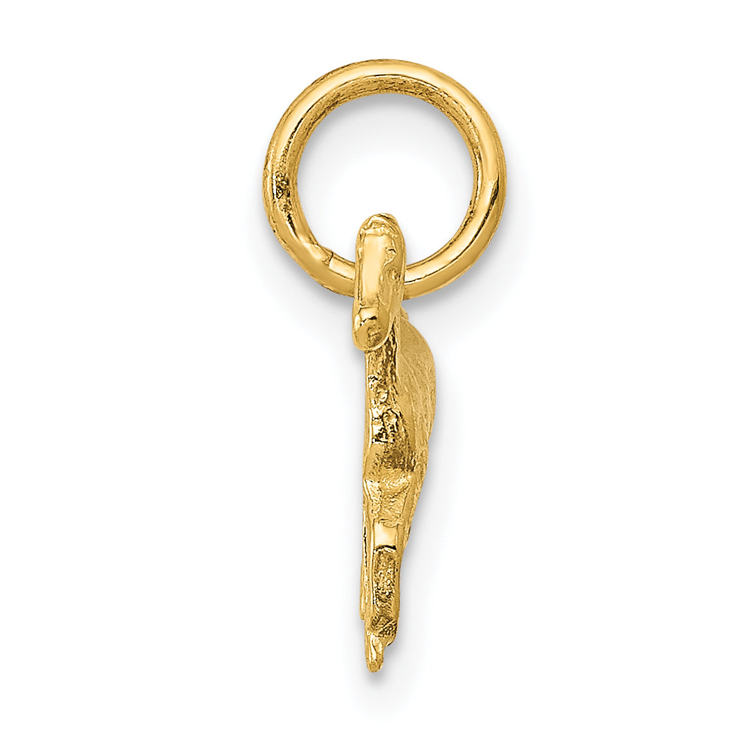 10k Polished Horse Charm Secondary image