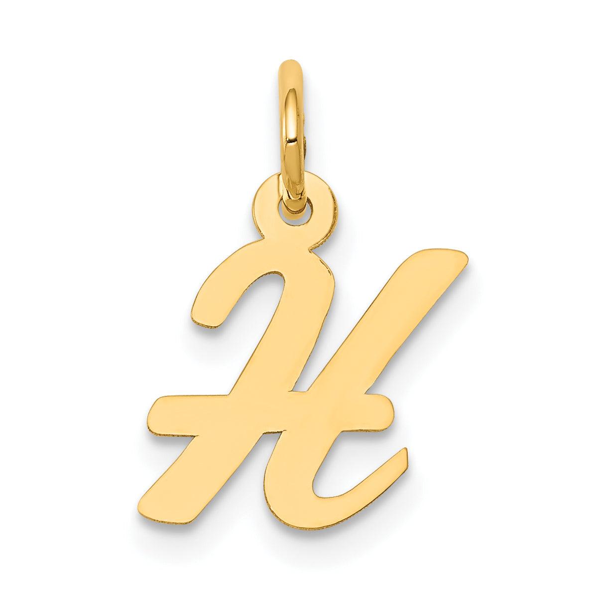 10k Small Script Initial H Charm Main image