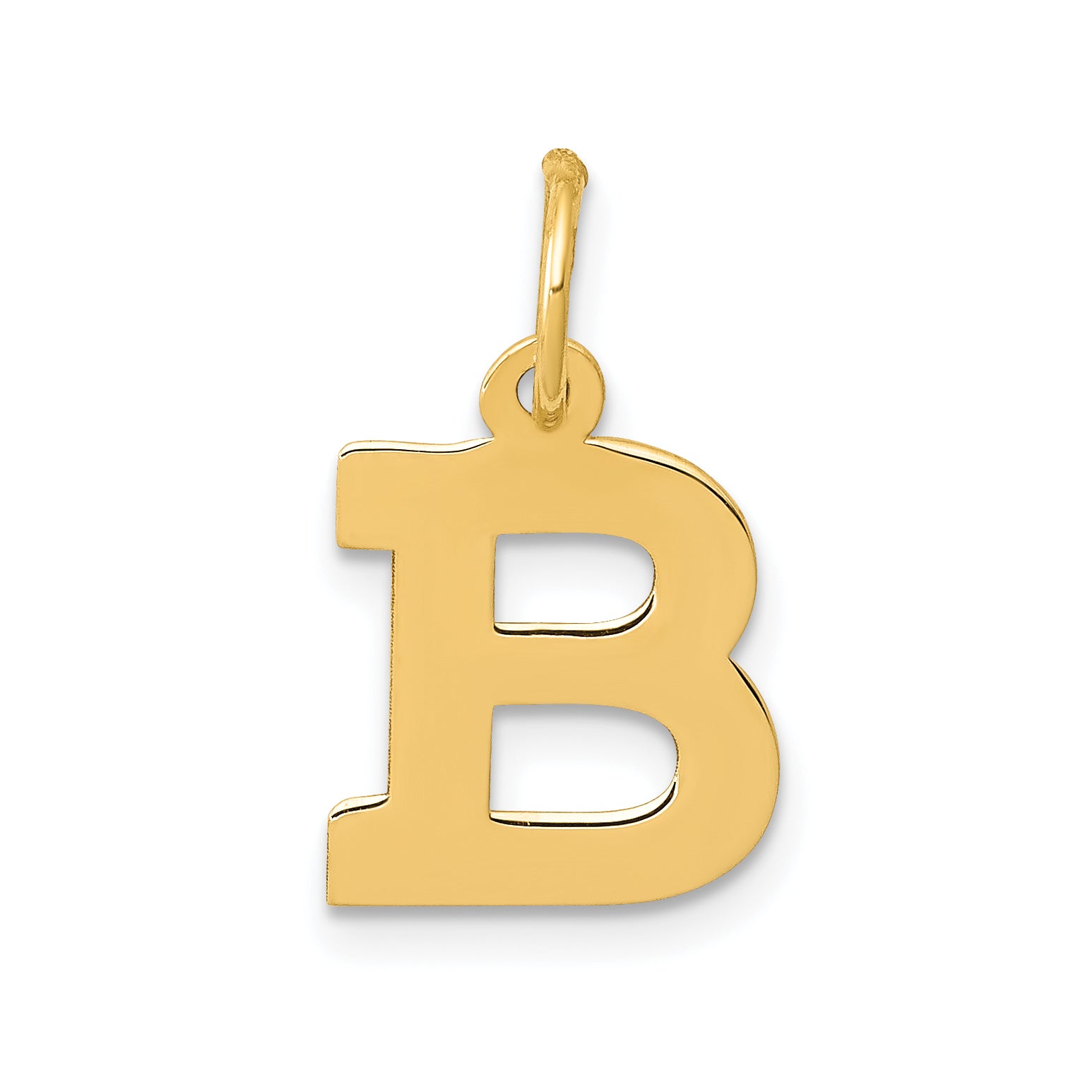 10k Small Block Initial B Charm Main image