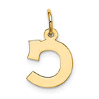 10k Small Block Initial C Charm