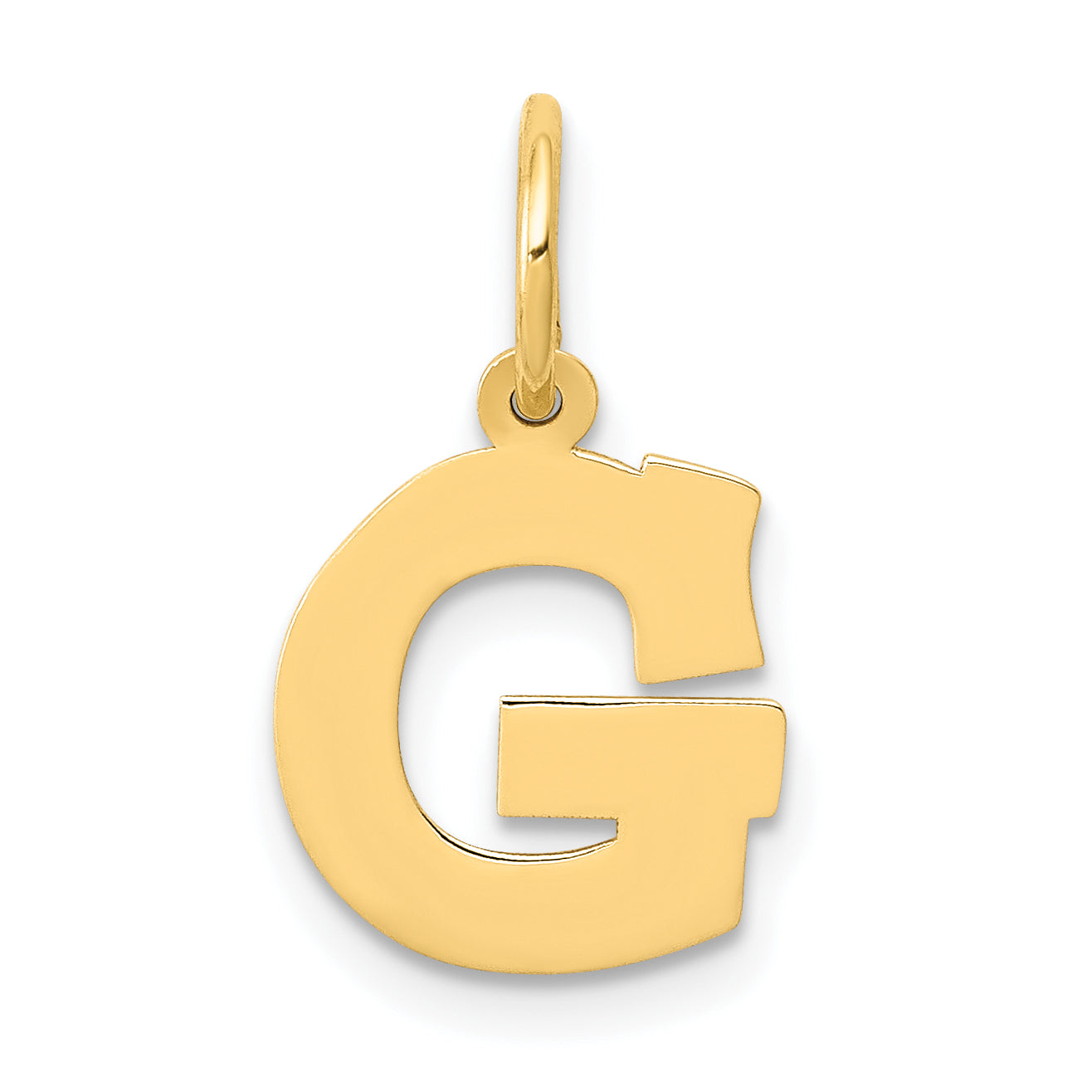 10k Small Block Initial G Charm Main image